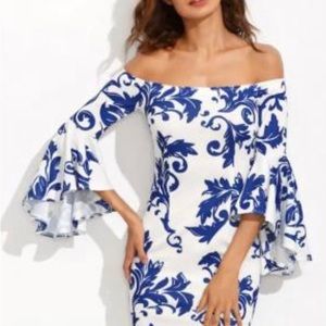 Cold Shoulder Mini Dress